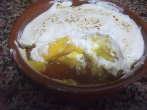 crema de mango