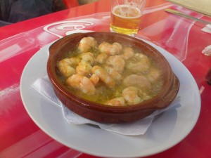 Gambas al ajillo