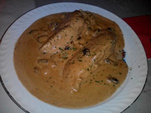 pollo moscatel