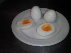 huevos cocidos