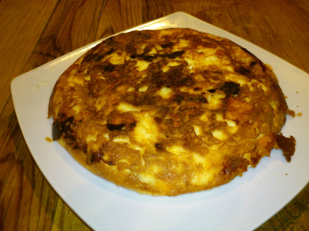 Tortilla de quesos La Choza de migue